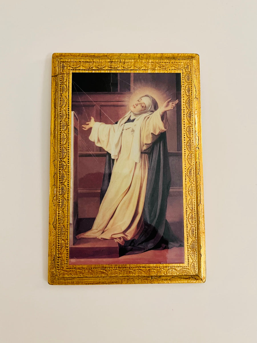 Florentine Gilt Woodwork | Saint Catherine In Ectasy – S A B I N A S T ...