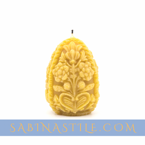 Pure Beeswax | Easter Egg Candle