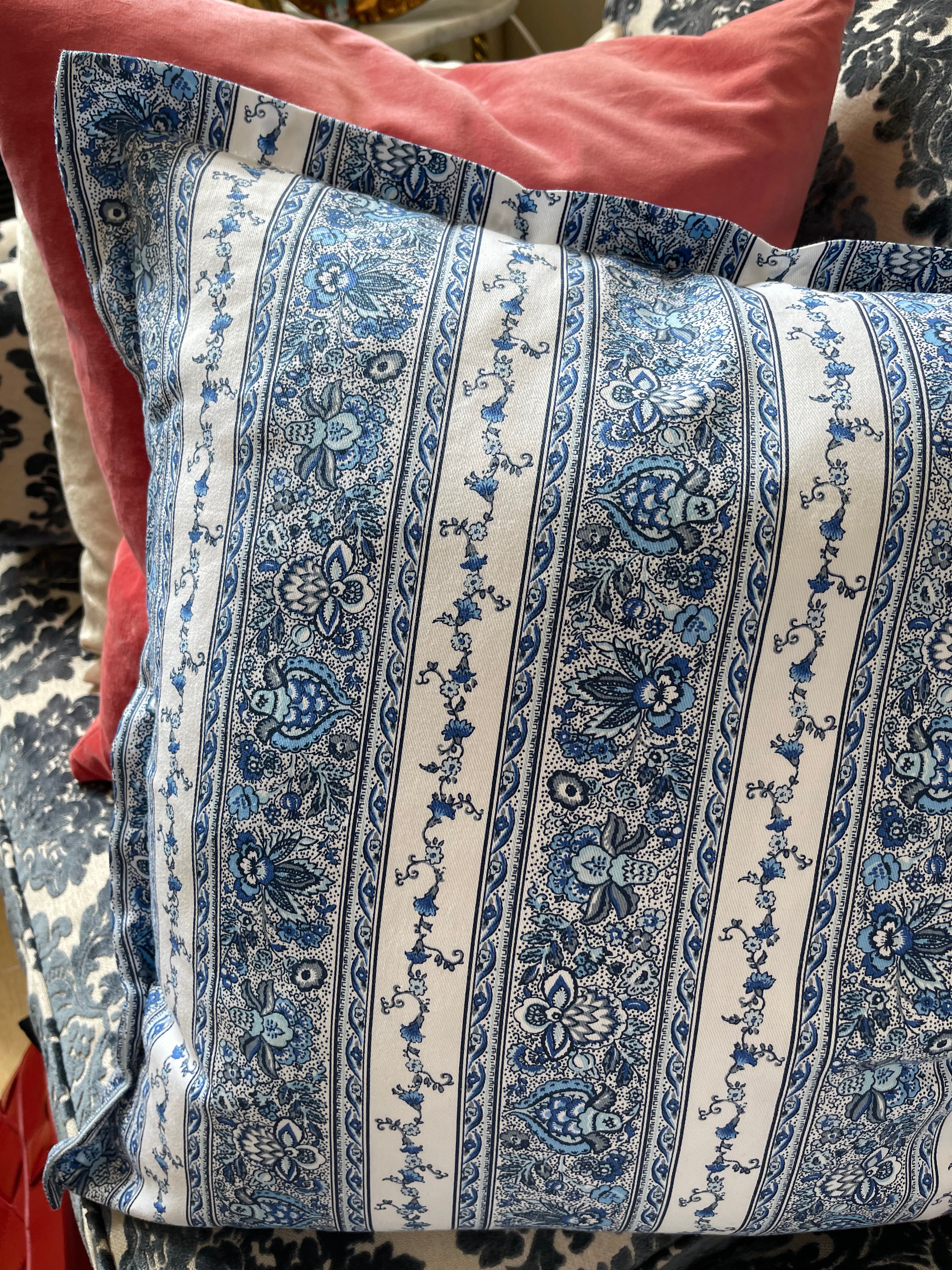 STOF France | Provence Pillow Marine Florals