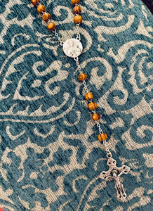 Venetian Olive Wood Rosary | Madonna della Salute—Our Lady of Good Health