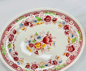 Johnston Brothers, England | Antique Porcelain Serving Platter